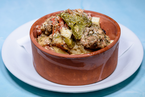 Μοσχαράκι "γιούλμπασι"