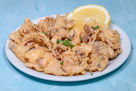 Καλαμαράκια τηγανητά